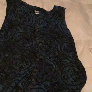 Knee length sleeveless dress